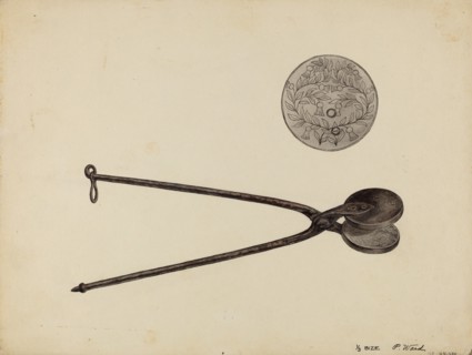 Wafer Iron, c. 1936.