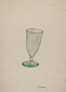 Wine Glass, c. 1940.