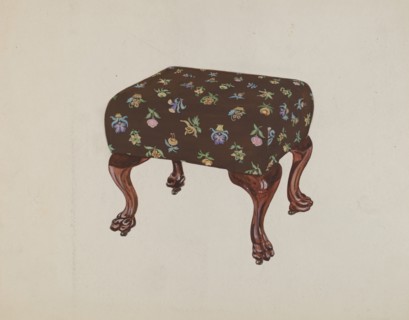 Stool, c. 1936.