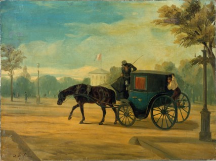 A Fiacre, 1845.