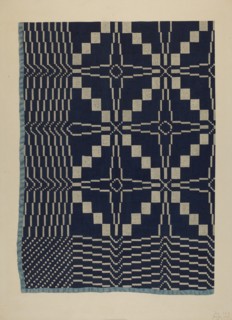 Coverlet, c. 1937.