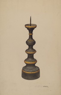 Candlestick, c. 1938.