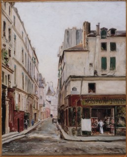 Rue Hautefeuille, 1886.