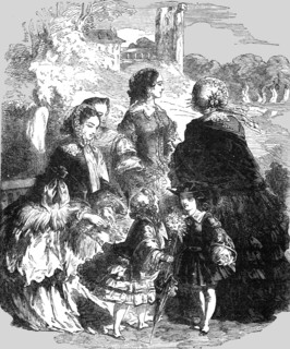 'Paris Fashions', 1854. Creator: Unknown.