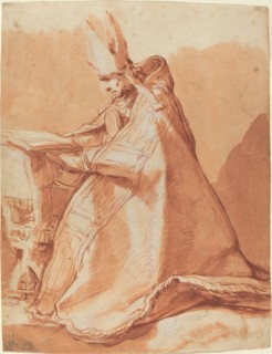 Seated Bishop.