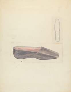 Slipper, c. 1940.