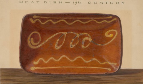 Meat Dish, c. 1939.