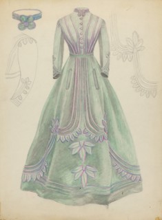Silk Gown, c. 1936.