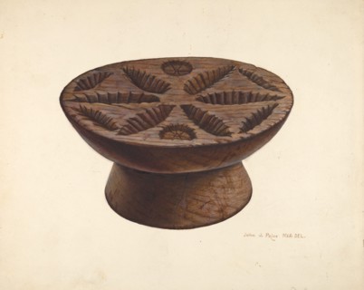 Butter Mold, c. 1939.
