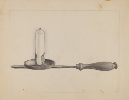 Candlestick, c. 1936.
