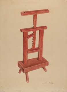 Candle Stand, c. 1938.