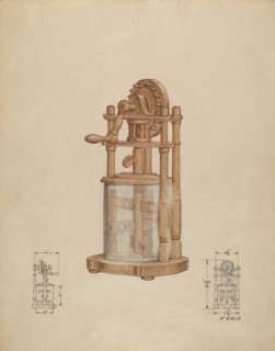Butter Churn, c. 1936.