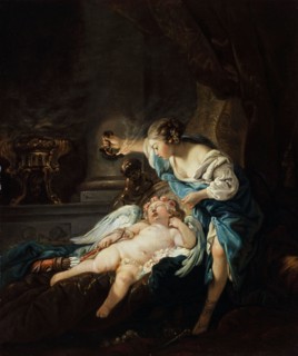 Psyche and Cupid.