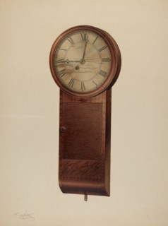 Wall Clock, c. 1938.