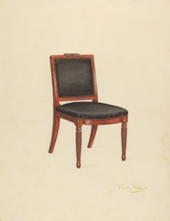 Side Chair, c. 1940.