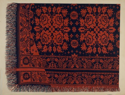 Coverlet, 1935/1942.