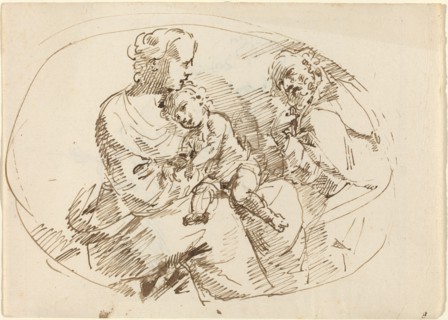 Holy Family [recto].