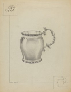 Silver Mug, c. 1936.