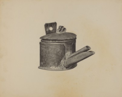 Spout Lamp, c. 1940.