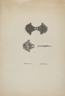 Belt Buckle, c. 1937.