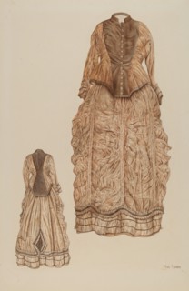Wedding Dress, c. 1941.