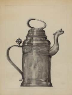 Pewter Pitcher, c. 1936.