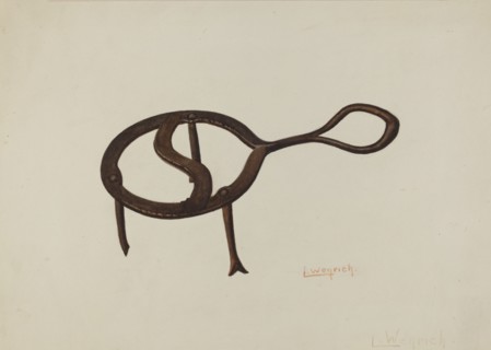 Trivet, c. 1940.