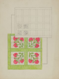 Bedspread, c. 1936.
