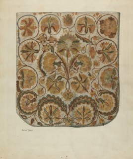 Bedspread, c. 1936.