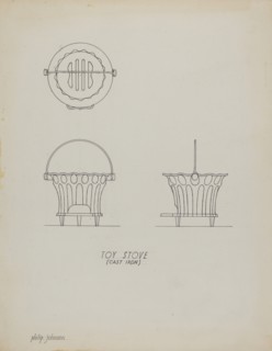 Toy Stove, c. 1939.