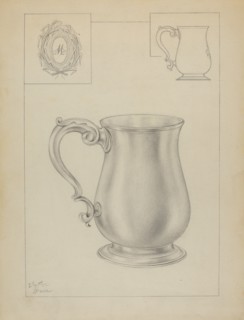 Silver Mug, c. 1936.