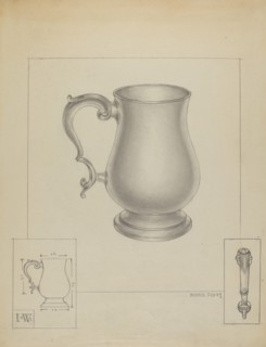 Silver Mug, c. 1936.