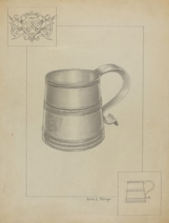 Silver Mug, c. 1936.