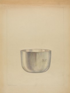 Silver Bowl, c. 1937.