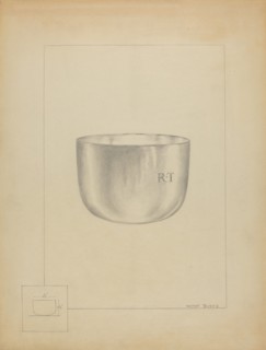 Silver Bowl, c. 1936.