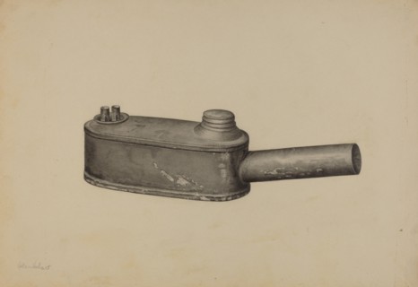 Bunker Lamp, c. 1940.