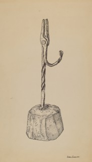 Rush Holder, c. 1939.
