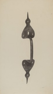 Door Handle, c. 1941.