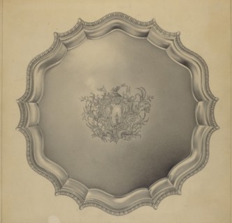Silver Tray, c. 1937.