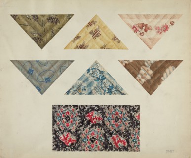 Patchwork Quilt, c. 1938.