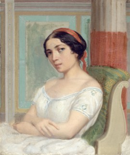 Portrait of Ernesta Grisi.