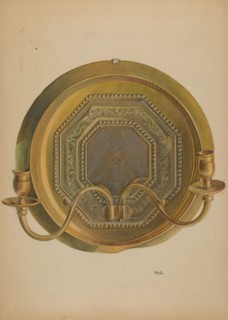 Sconce, c. 1937.