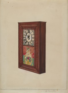 Wall Clock, c. 1936.