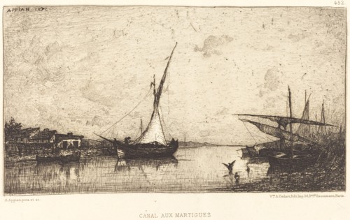 Canal aux Martiques.