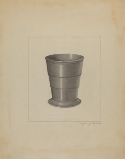 Pewter Cup, c. 1936.
