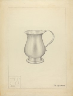 Silver Mug, c. 1936.