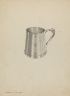 Silver Mug, c. 1937.