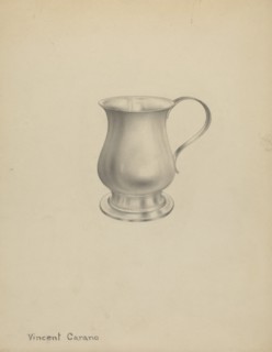 Silver Mug, c. 1937.
