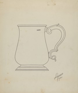 Silver Mug, c. 1938.