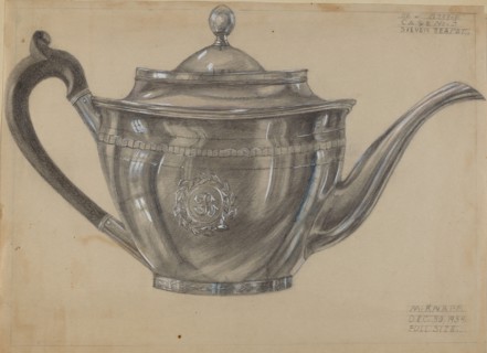 Silver Teapot, 1934.